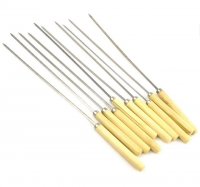BBQ flat skewer needle