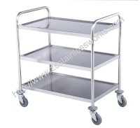 3 layers dining cart