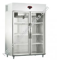 2 glass door chiller