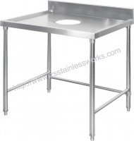 Waste collection table