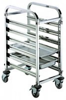 single line tray trolley