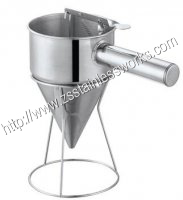 Baking funnel dispenser 
